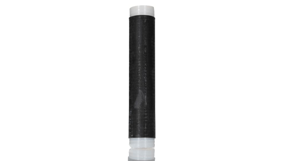 3M 常温収縮チューブ, 収縮前 49.3mm, 収縮後 24mm, 黒 8428-12 | RS