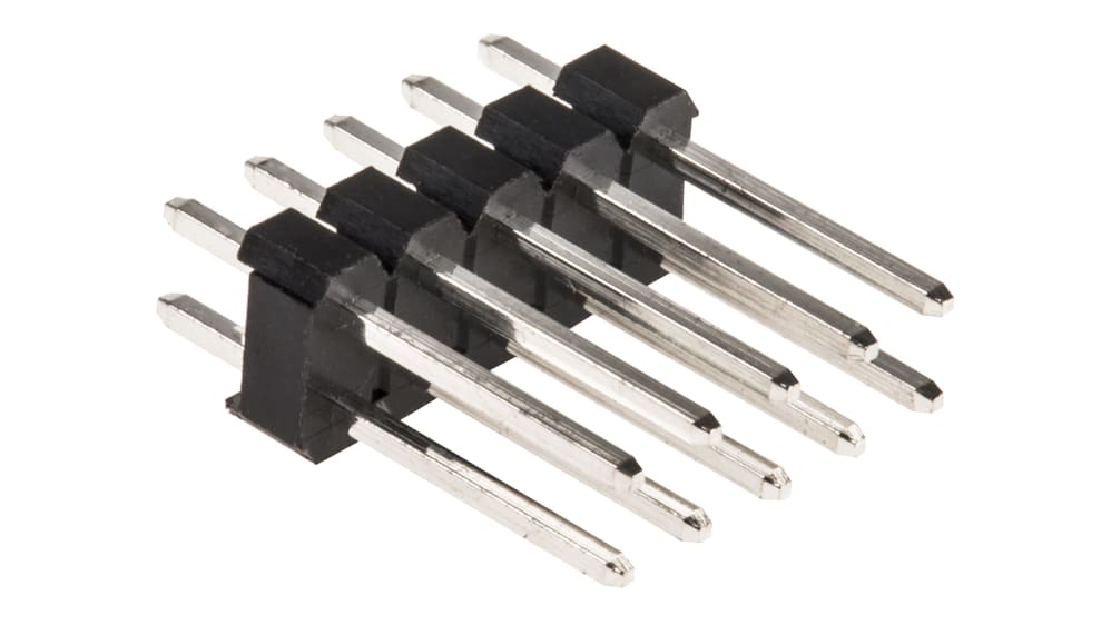 RS PRO ペンタイプナイフ ピンヘッダ 10極 2.54 mm 2列, スルーホール