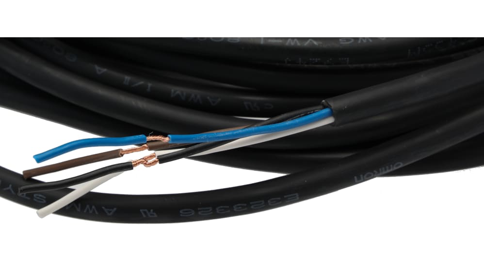 1m Black OMRON CABLE CONNECTOR SENSOR, XS2F-M12PVC4A5M at ₹ 697/piece in Gurgaon