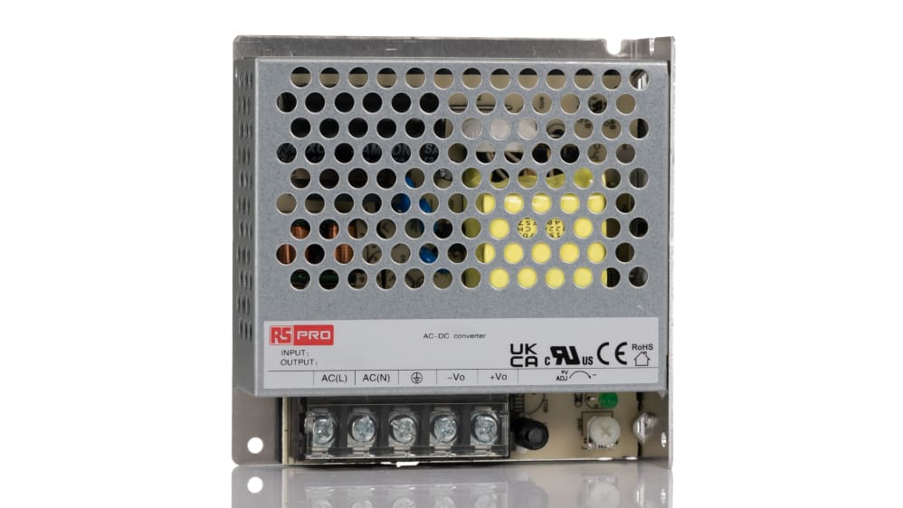 AC/DC-Netzteil, AUS 12V dc / 6A 75W, EIN 120 → 430V dc