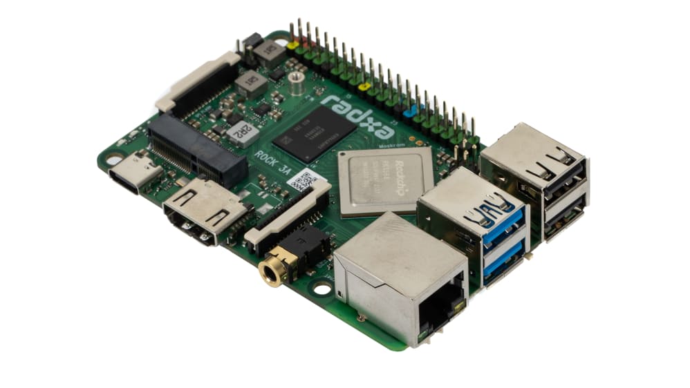 Okdo ROCK 3モデルA 2 GBシングルボードコンピュータ RS117-D2P1