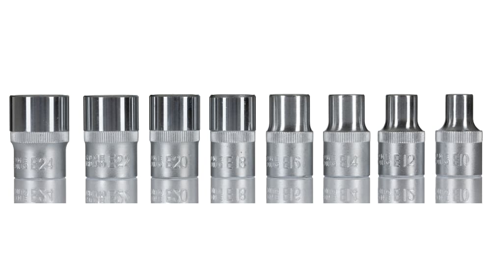 RS PRO 8-Piece 1/2 in Standard | RS