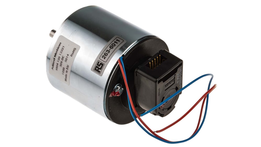McLennan Servo Supplies サーボモータ 24V, 30 V 30 W 36 Ncm 軸径:6