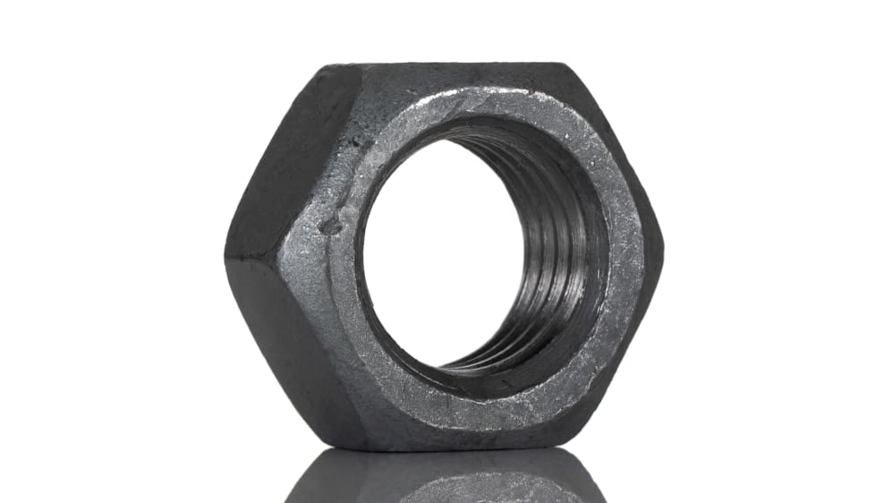 Dadi Esagonali M3-M24 Din 934 Acciaio Nero Forza 10 Nut - Foto 7