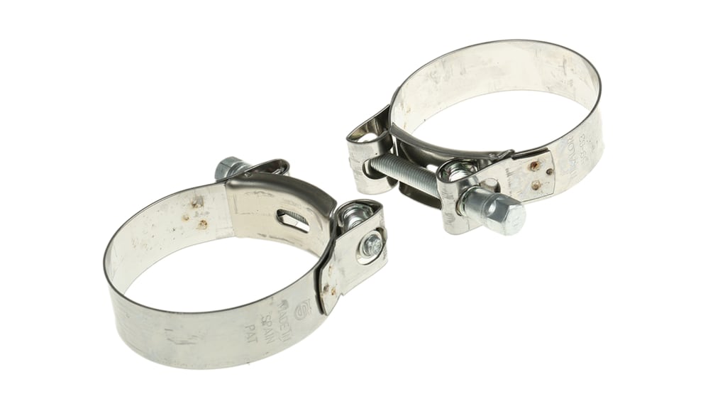 RS PRO ホース / ジュビリークリップ ボルトヘッド ステンレス鋼, 亜鉛