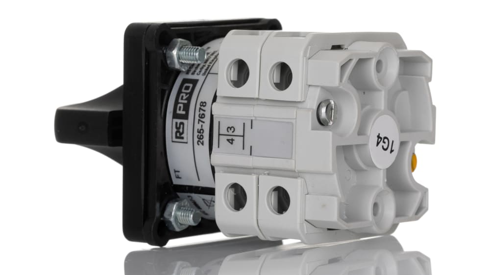 RS PRO 2 Position 90 °, Knob Actuator 25 A | RS