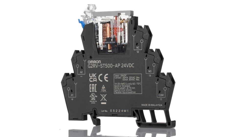 スリムリレー G2RV-ST500 DC24 30個セット オムロン OMRON G2RV-ST500-AP DC24 スリムI/Oリレー omron(オムロン) 1c