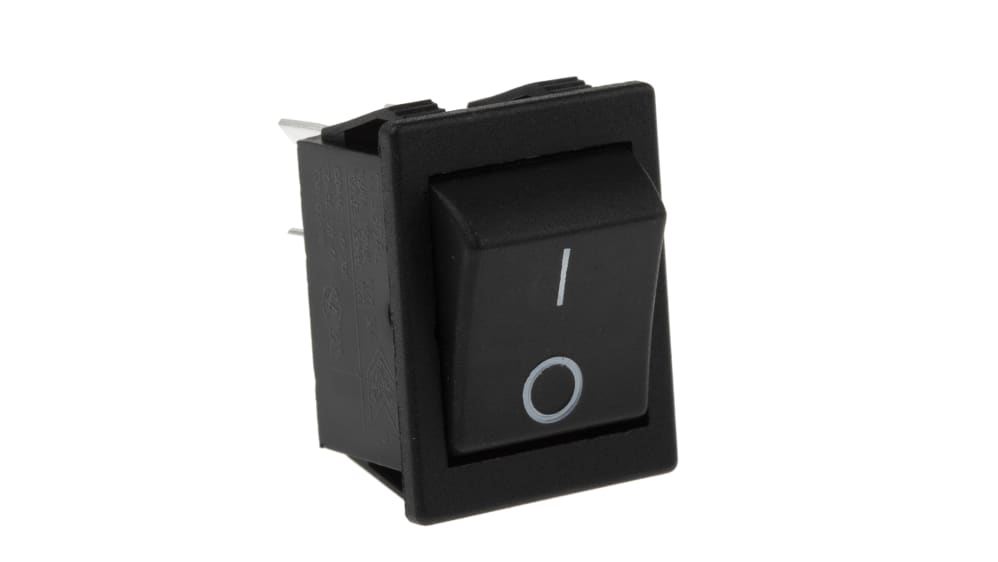 ARCOLECTRIC Schalter C1510AB BLK – Wippschalter, SPDT, In Schwarz