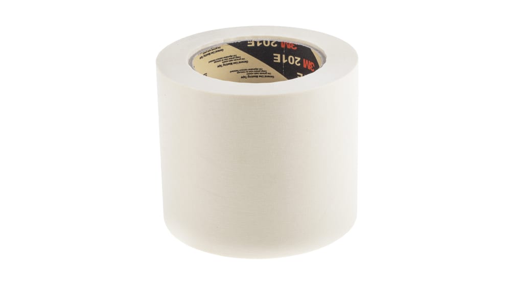 Ruban de masquage 3M 101E 60°C - beige - 100mm x 50m - Carton de