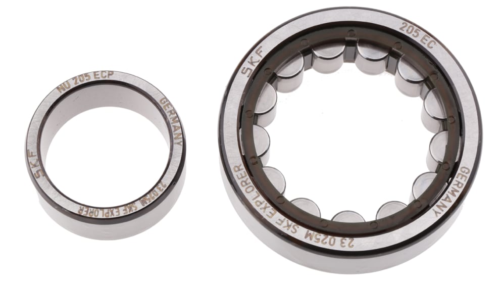SKF NU 205 ECP 25mm I.D Cylindrical Roller Bearing 52mm O.D RS