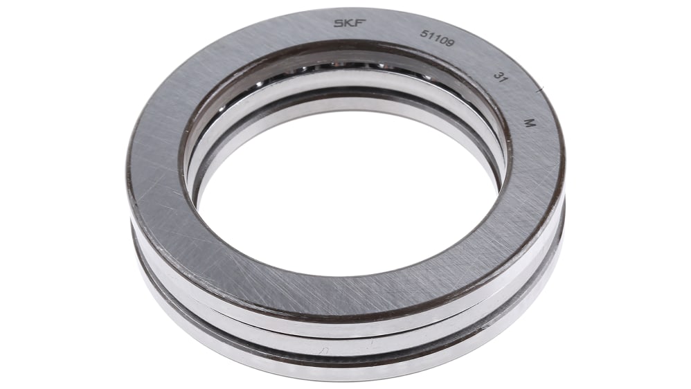 SKF 51109 Thrust Ball Bearing- Open Type 45mm 65mm