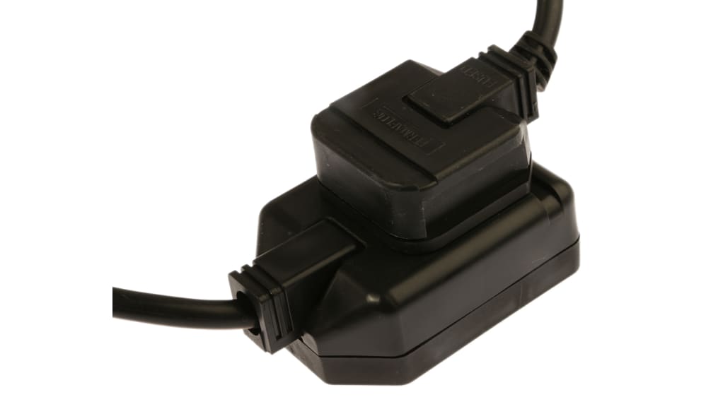 DeleyCON 1m Cavo Elettrico, Prolunga Di Rete, Estensione Connettore Presa Euro Su Tipo C, Spina - Foto 8