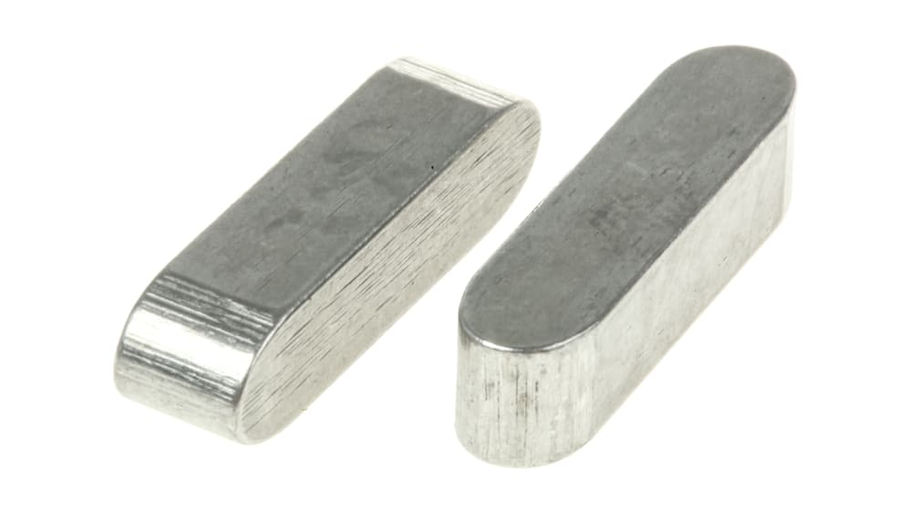 RS PRO 5 mm Steel 20 mm Feather Key 5mm | RS