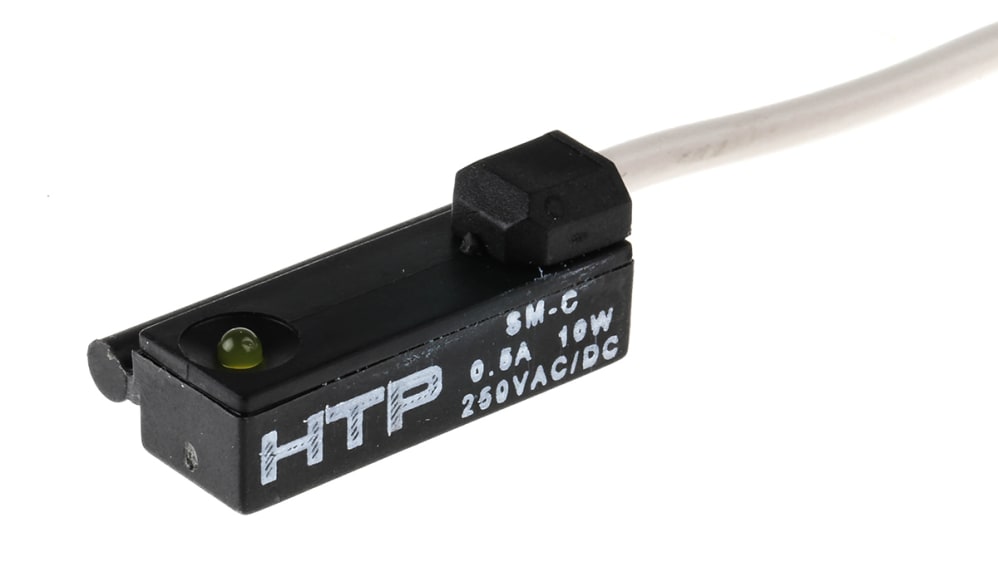 RS PRO DSM Series Reed Switch, 2.5m Fly Lead, Band Mounted | RS