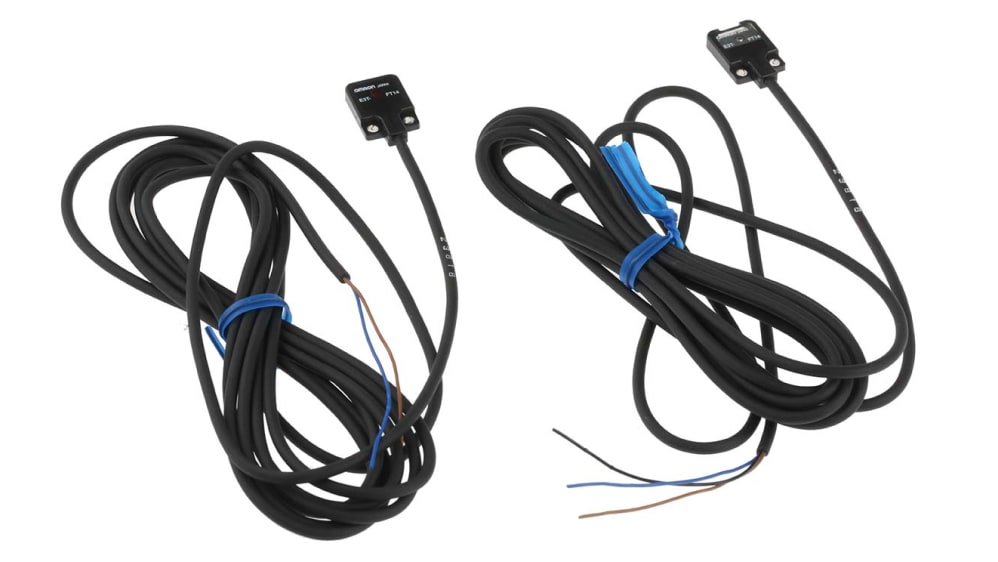 オムロン 光電センサ, ブロック形, スルービーム, 検出範囲:500 オムロン 光電センサ, ブロック形, スルービーム, 検出範囲:500