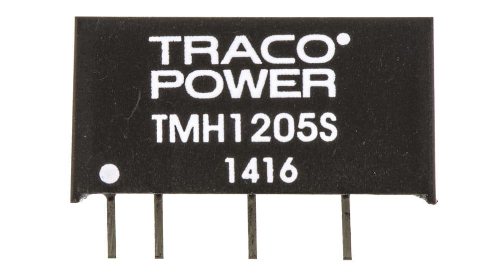 TRACOPOWER TMH DC-DC Converter 10.8 → 13.2 V dc Input Through