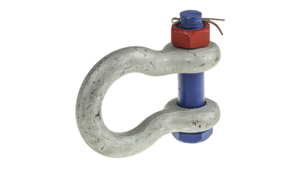 RS PRO シャックル 亜鉛めっき鋼 割りピン | RS