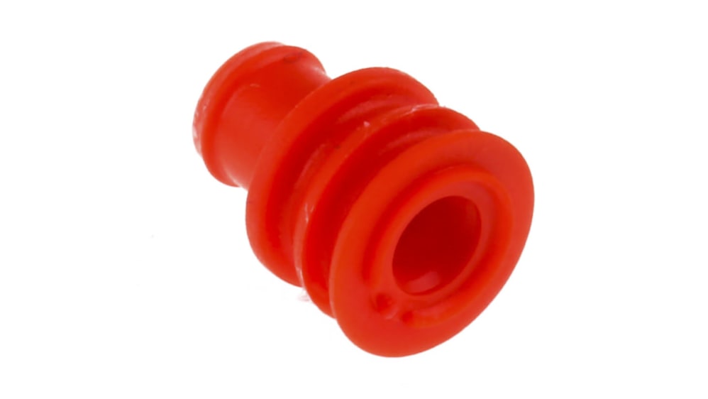 TE Connectivity 281934-3 コネクタシール スーパーシール 赤 ワイヤ