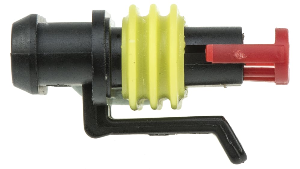 i 君 TE Connectivity コネクタハウジング オス 6極 1列 6mm AMP