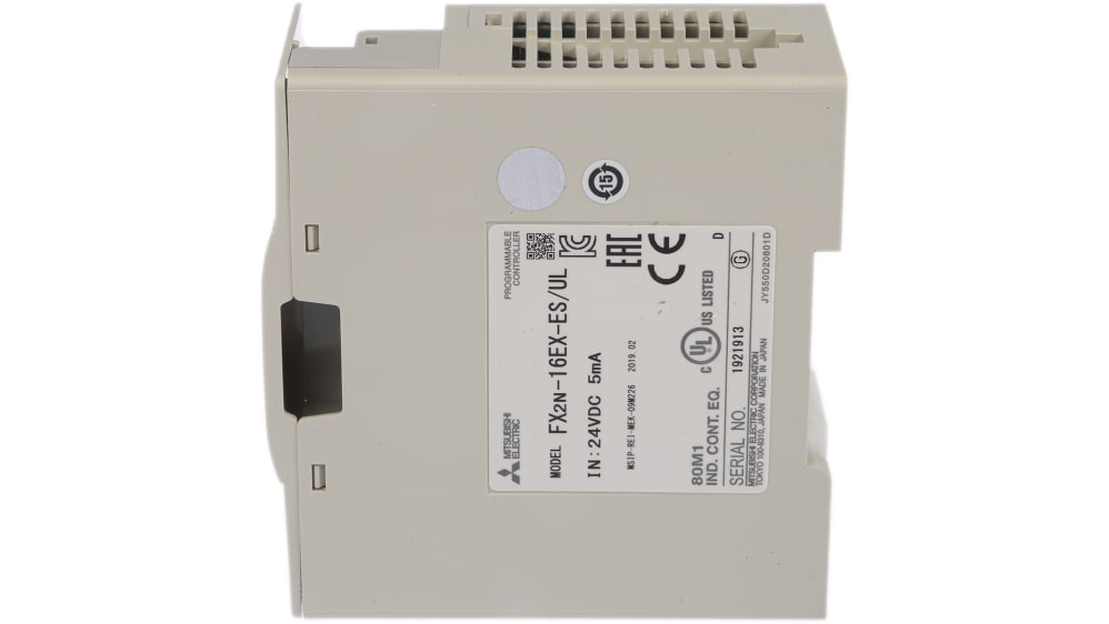 FX2N-16EX-ES/UL | 三菱電機 PLC I/Oモジュール PLC I/Oモジュール