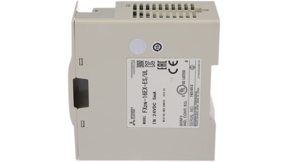 三菱電機 PLC I/Oモジュール FX2N-16EX-ES/UL PLC I/Oモジュール 三菱電機 PLC I/Oモジュール FX2N-16EX-ES/UL PLC I/Oモジュール