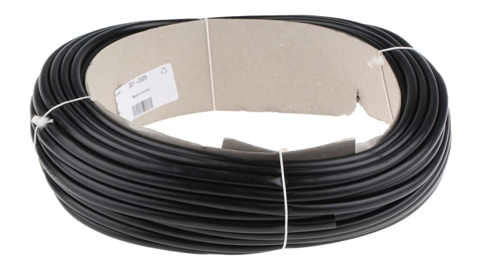 SES Sterling PVC White Cable Sleeve, 6mm Diameter, 25m Length, Plio-Super  Series