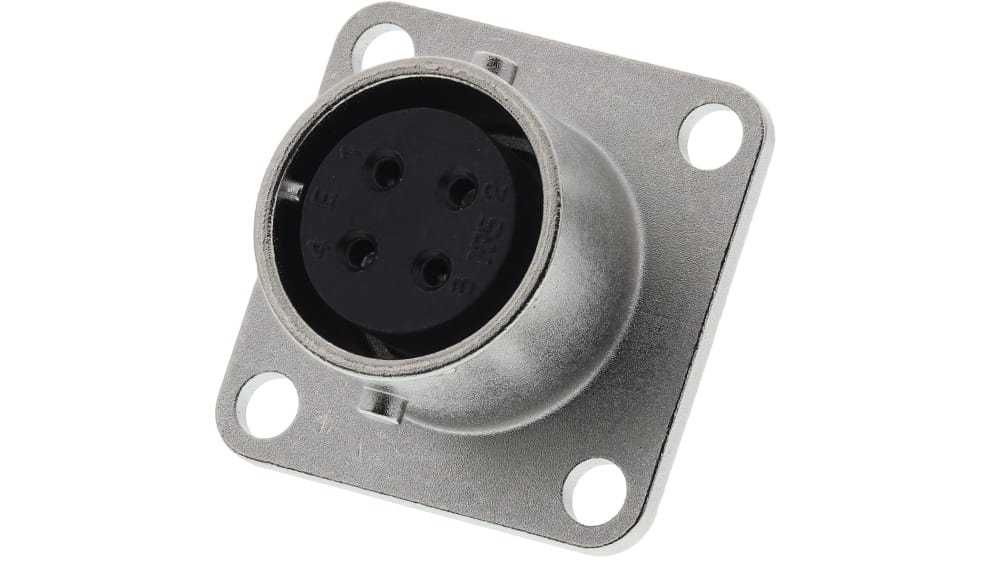 RM12BRB-4S | ヒロセ電機 メス 丸型コネクタ, 4極, ミニチュア RM12BRB-4S | ヒロセ電機 メス 丸型コネクタ, 4極, ミニチュア