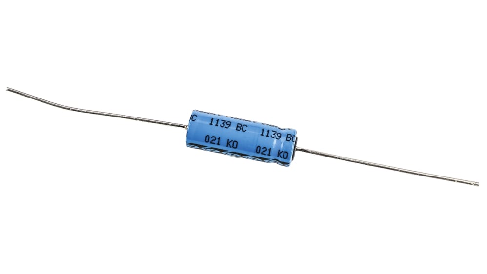 MAL202138479E3 | Vishay アルミ電解コンデンサ,アキシャル 63V MAL202138479E3 | Vishay アルミ電解コンデンサ,アキシャル 63V