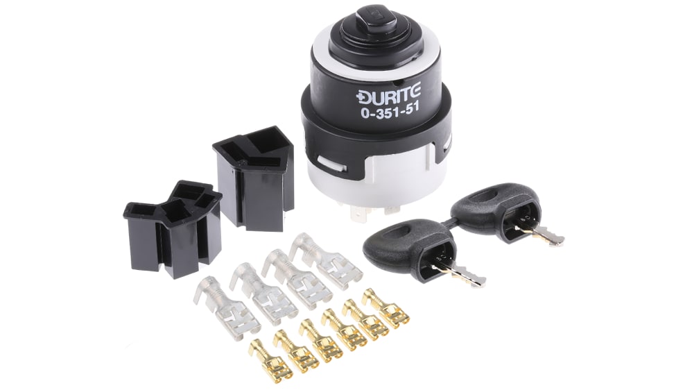 Commutateur D'Allumage Universel 12V 4 Positions Avec 2 Clés - SPB501 Pour Voiture, Moto, Bateau