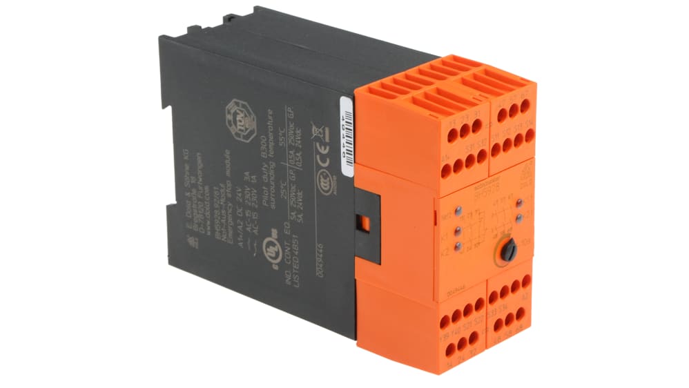 BH5928.92 DC24V 1-10S | Dold BH 5928 Sicherheitsrelais, 24V ac/dc 