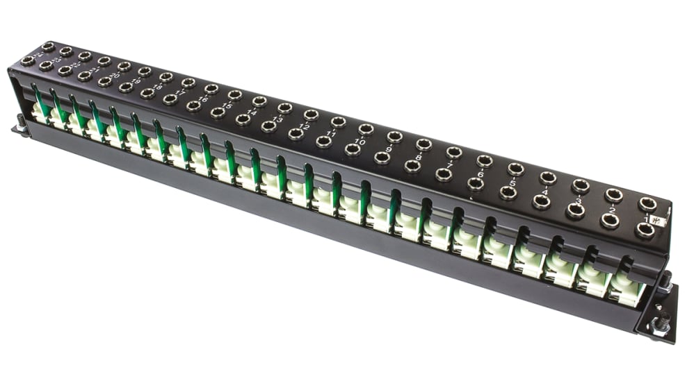 NYS-SPP-L1 | Jack Socket 48 Port Patch Panel, 1U Rack Height NYS-SPP-L1 | Jack Socket 48 Port Patch Panel, 1U Rack Height
