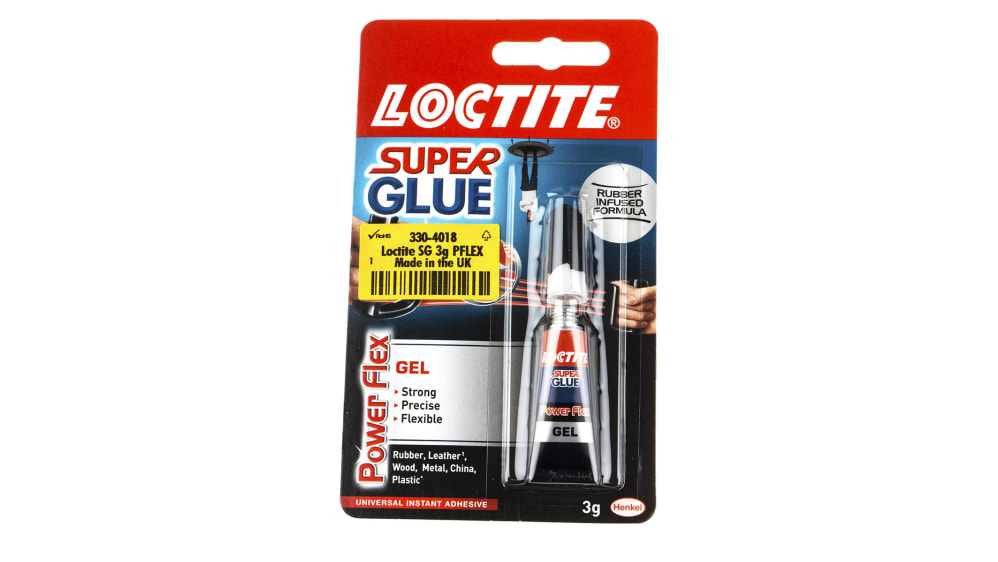 Loctite Super Glue Ultra Gel Flexible Water Resistant Non Drip Instant Power 3g