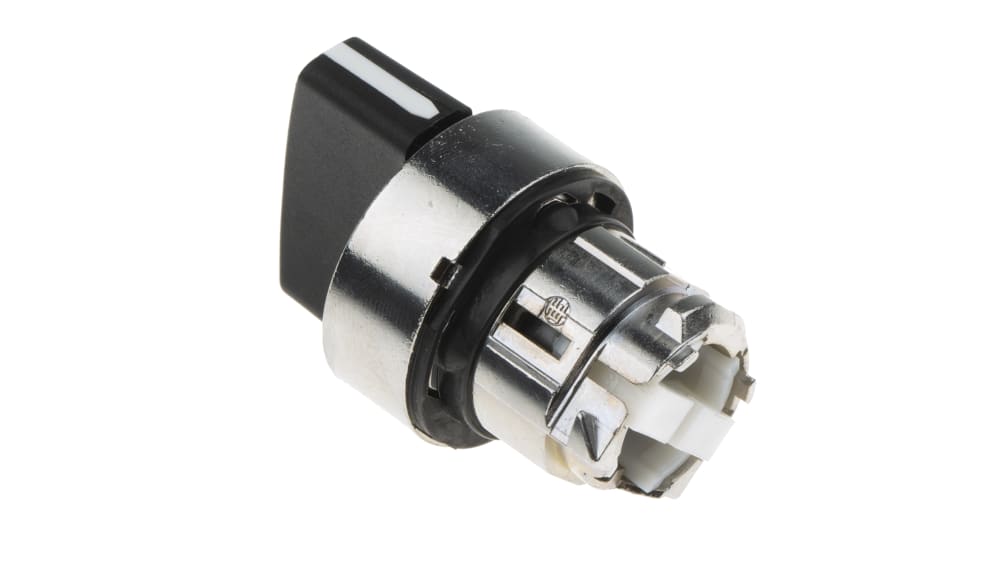 シュナイダーエレクトリック セレクタスイッチヘッド 2ノッチ 黒ZB4BD2