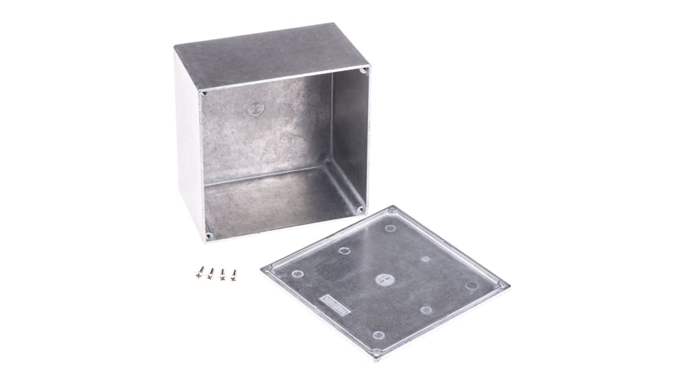 1590K | Hammond ボックス 1590, アルミダイキャスト, 125 mm, 125 mm