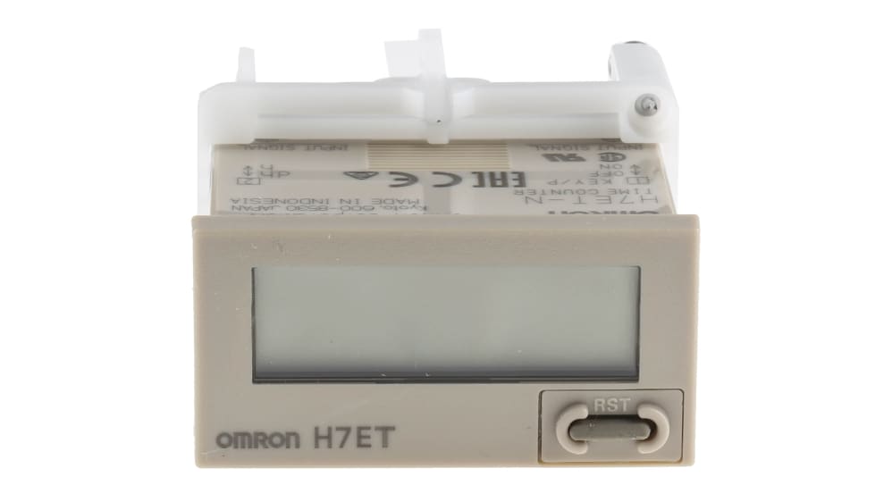 Omron小型タイムカウンタH7ET-N H7ET-NFV-B 小型タイムカウンタ H7ET-N 1個 omron(オムロン