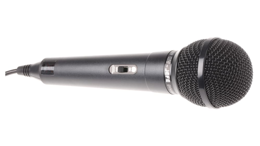 Microphone filaire portable, RS PRO, Unidirectionnel, 500Ω