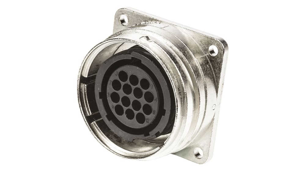 208487-1 | TE Connectivity メス 丸型コネクタ, 14極, Standard