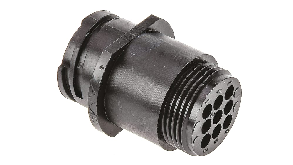 206705-4 | TE Connectivity オス 丸型コネクタ, 9極, スタンダード