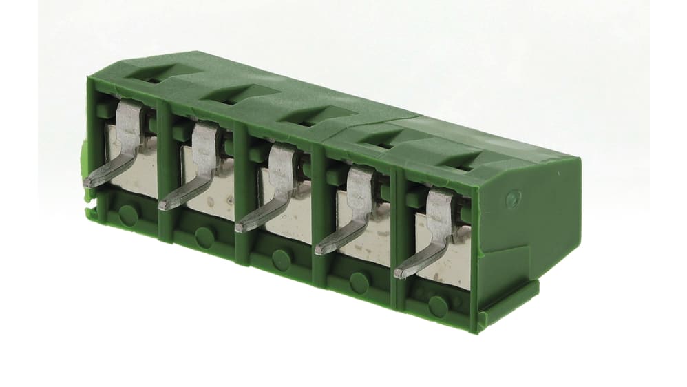 282836-5 | TE Connectivity 基板用端子台, Buchananシリーズ 282836-5 | TE Connectivity 基板用端子台, Buchananシリーズ