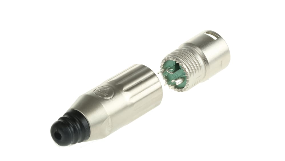 Un Connettore XLR M A Tre Poli Su Terminali A Saldare - Foto 3