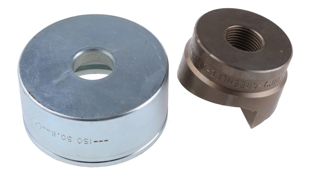 50069632 | Greenlee Lochstanze, Weichstahl: 3,5 mm; Edelstahl: 3,5  