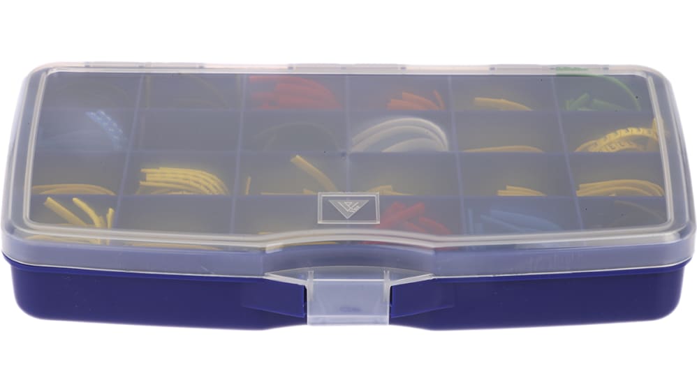 530-00161 HOPC30-PVC-MIX, HellermannTyton HOPC Slide On Cable Marker Kit,  Black, Blue, Brown, Green, Grey, Orange, Red, Violet, White, Yellow