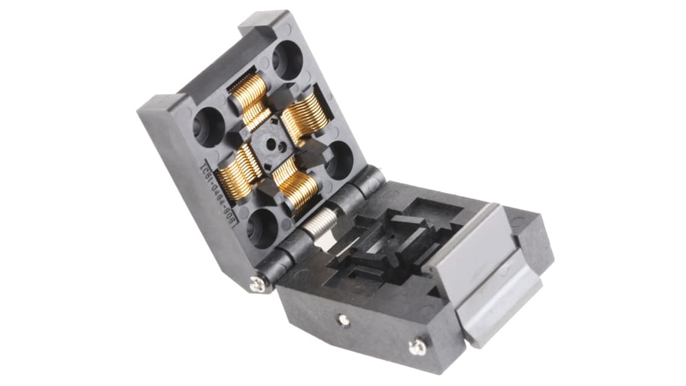 IC51-0484-806 | 山一電機 ICソケット 48極 0.5mm ピッチ QFP | RS IC51-0484-806 | 山一電機 ICソケット 48極 0.5mm ピッチ QFP | RS
