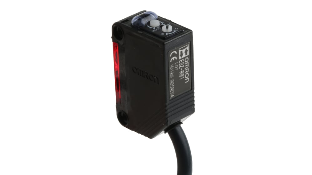 E3ZR812M | Omron Retroreflective Photoelectric Sensor, Block 