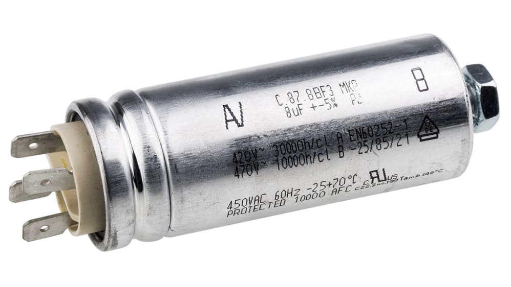 こんぶ C878BF34800SA0J | KEMET ポリプロプレンコンデンサ(PP),500V ac,8μF