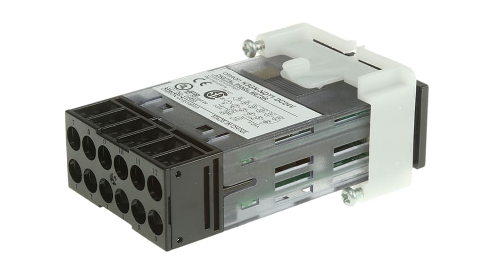 Omron デジタルパネル多機能メーター K3GNシリーズ, LCD, 5 電圧, 電流