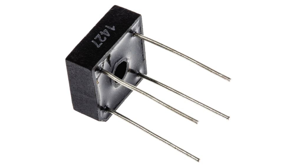 Vishay 整流用 ブリッジダイオード 単相 3A, 200V, 16.7 x 16.7 x 6.35mm, VS-KBPC102 | RS Vishay 整流用 ブリッジダイオード 単相 3A, 200V, 16.7 x 16.7 x 6.35mm, VS-KBPC102 | RS