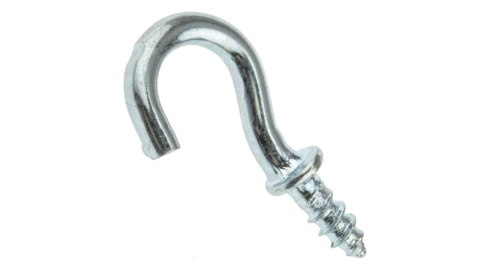 RS PRO Steel J Hook Zinc Plated 20 mm 7 mm | RS
