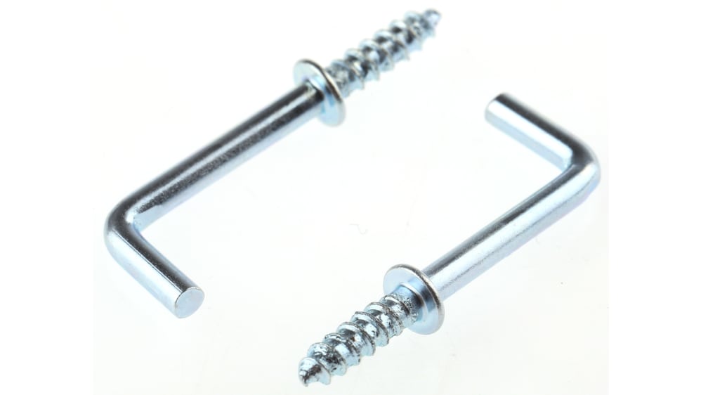RS PRO Steel Screw Hook 31mm 20mm