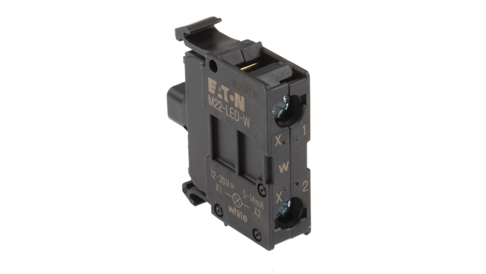 216557 M22-LED-W | Eaton ライトブロック, ネジ端子, 12 →30V ac/dc